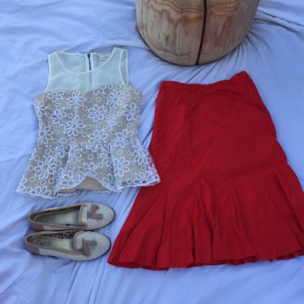 Gently used Urban Outfitters peplum tank.